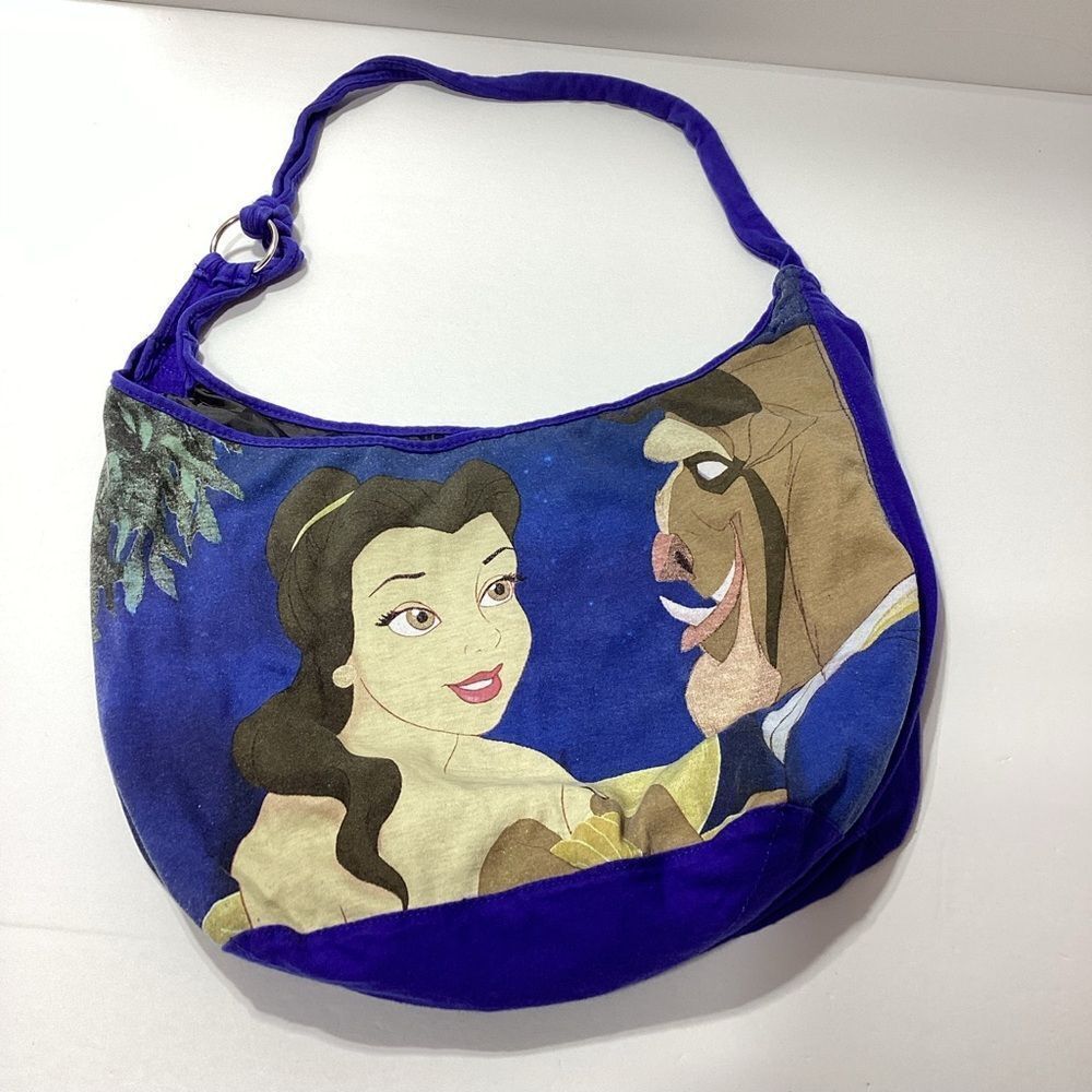 Disney Loungefly Beauty and the Beast Blue Shoulder Bag Crossbody